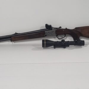 Kniejówka Blaser BBF97 Luxus kal. 20/76/30-06 w zestawie z lunetą i kolimatorem